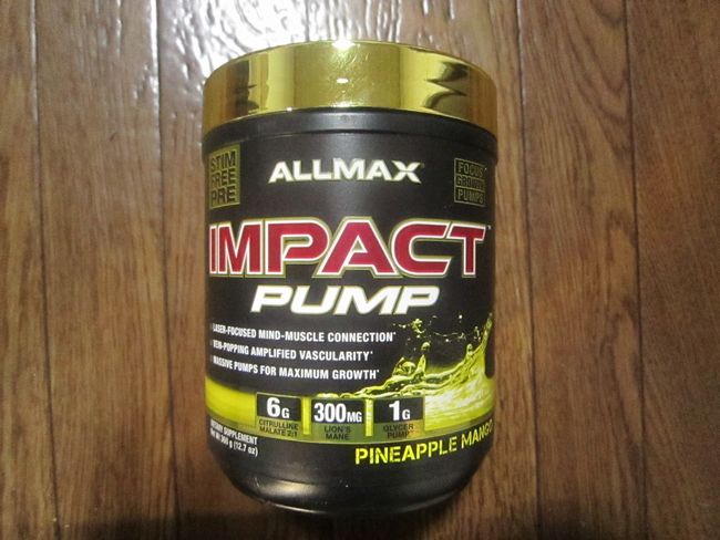 ALLMAX Nutrition, CpNgpv@Impact Pump, pCAbv}S[, 12.7 oz (360 g)NA`